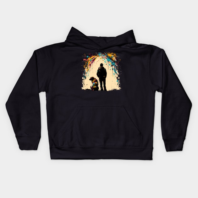 The only cure for chronic loneliness Kids Hoodie by coxemy